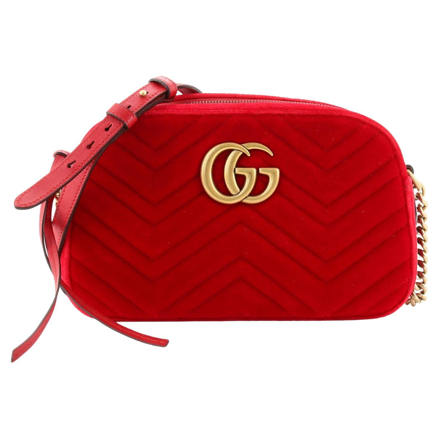 Gucci ReBelle Small Crossbody Bag Red at Jill's Consignment